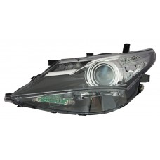 Toyota Auris 2012-2015 Black Inner LED Halogen Head Lamp Unit Passenger Side